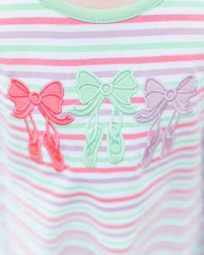 PRE-ORDER | Bows & Ballet Pocket Dress Jellybean by Smock Candy - Persnickety Shop