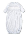 Kissy Kissy Hand Smocked CLB Charmed Blue Sack Gown - Persnickety Shop