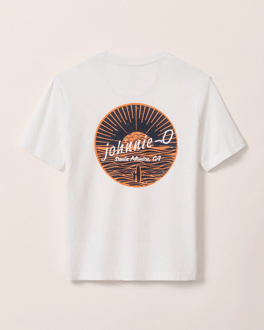 Johnnie-O Surf Sunset Jr. Short-Sleeve Pocket T-Shirt - Persnickety Shop
