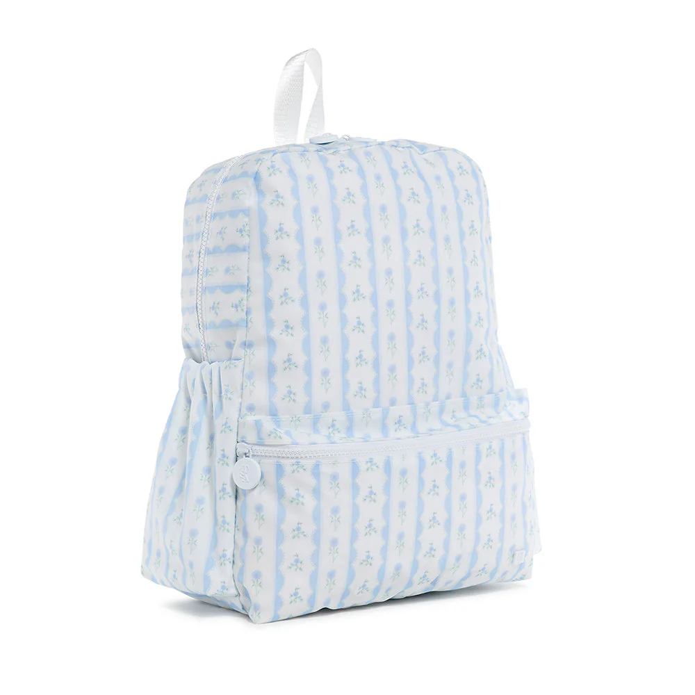 BACKPACKER - BACKPACK RIBBON FLORAL BLUE - Persnickety Shop