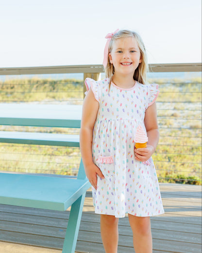 Jellybean Summertime Sweets Ruffle Pocket Dress - Persnickety Shop