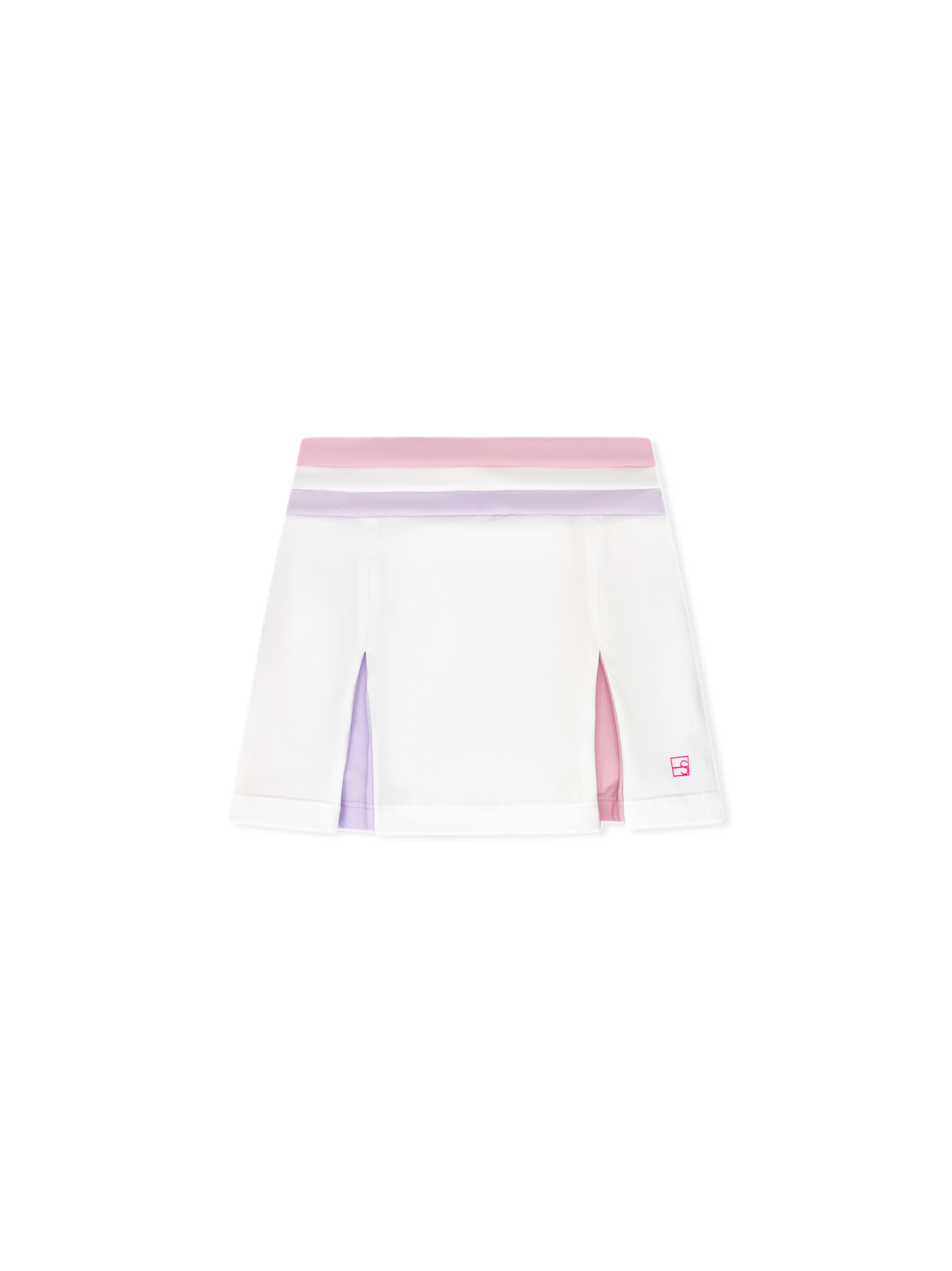 Set Athletics Courtney Skort - Pure Coconut, Cotton Candy Pink, Petal Purple - Persnickety Shop