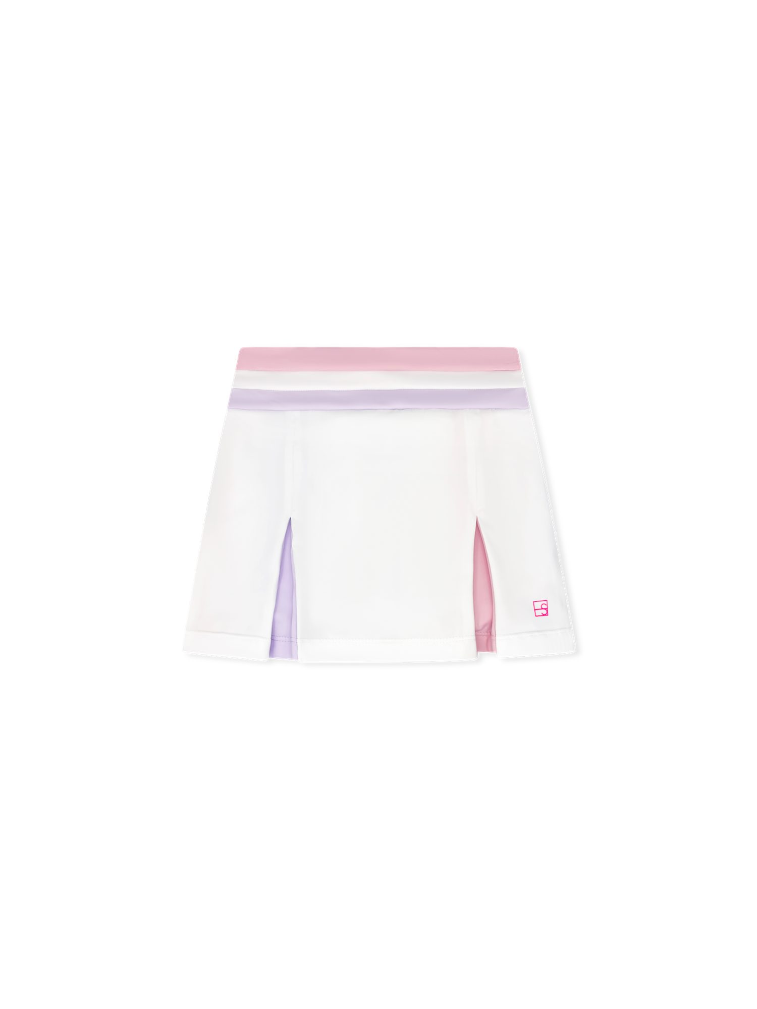 Set Athletics Courtney Skort - Pure Coconut, Cotton Candy Pink, Petal Purple - Persnickety Shop
