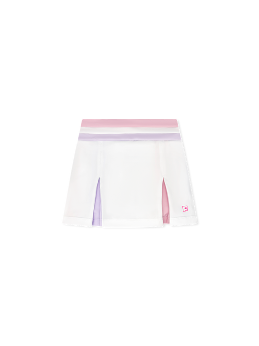 Set Athletics Courtney Skort - Pure Coconut, Cotton Candy Pink, Petal Purple - Persnickety Shop