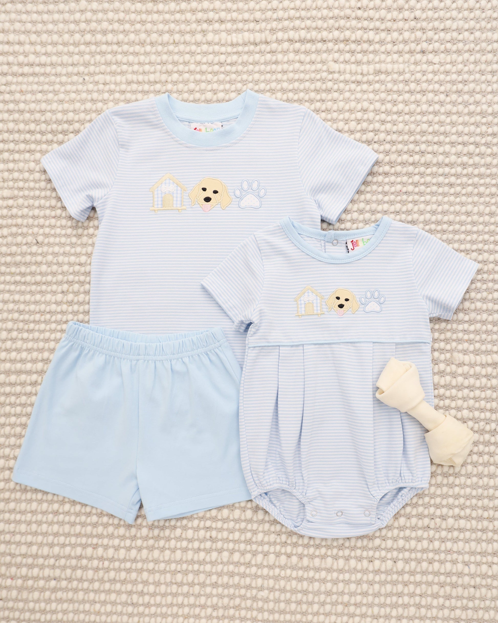 Jellybean Boy's Pups & Paws Shirt - Persnickety Shop