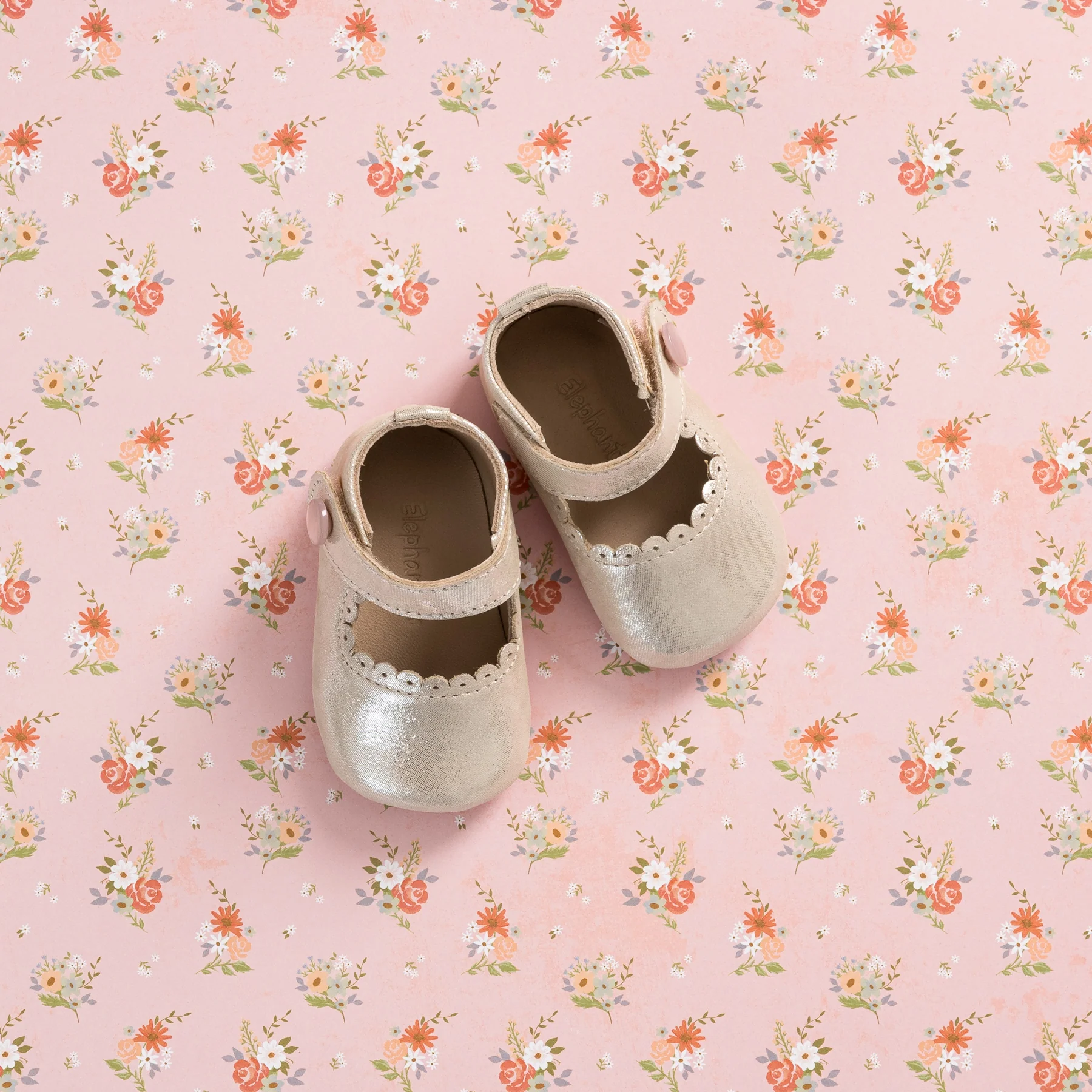 ELEPHANTITO Mary Jane for Baby Talc - Persnickety Shop