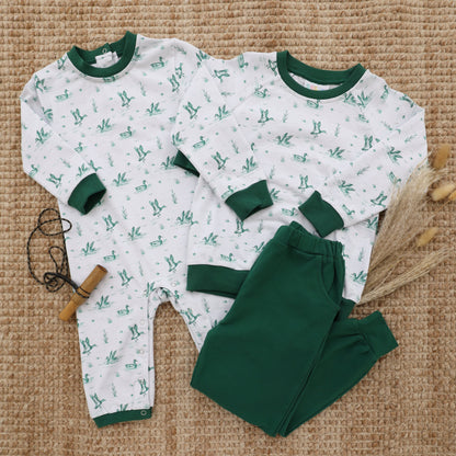 Jellybean by smock candy Marsh Mallards Thomas Romper