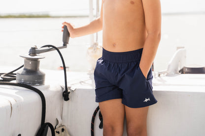 SALTWATER BOYS CO. INLET BOYS PERFORMANCE SHORT KHAKI
