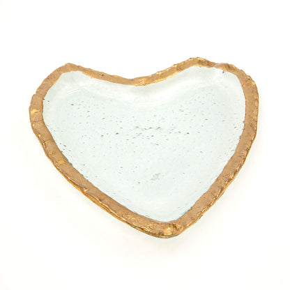 Heart Glass Trinket Dish - Persnickety Shop