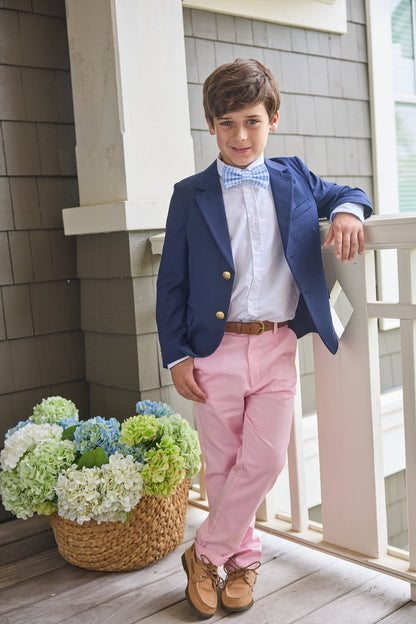 Little English Classic Wool Blazer - Navy