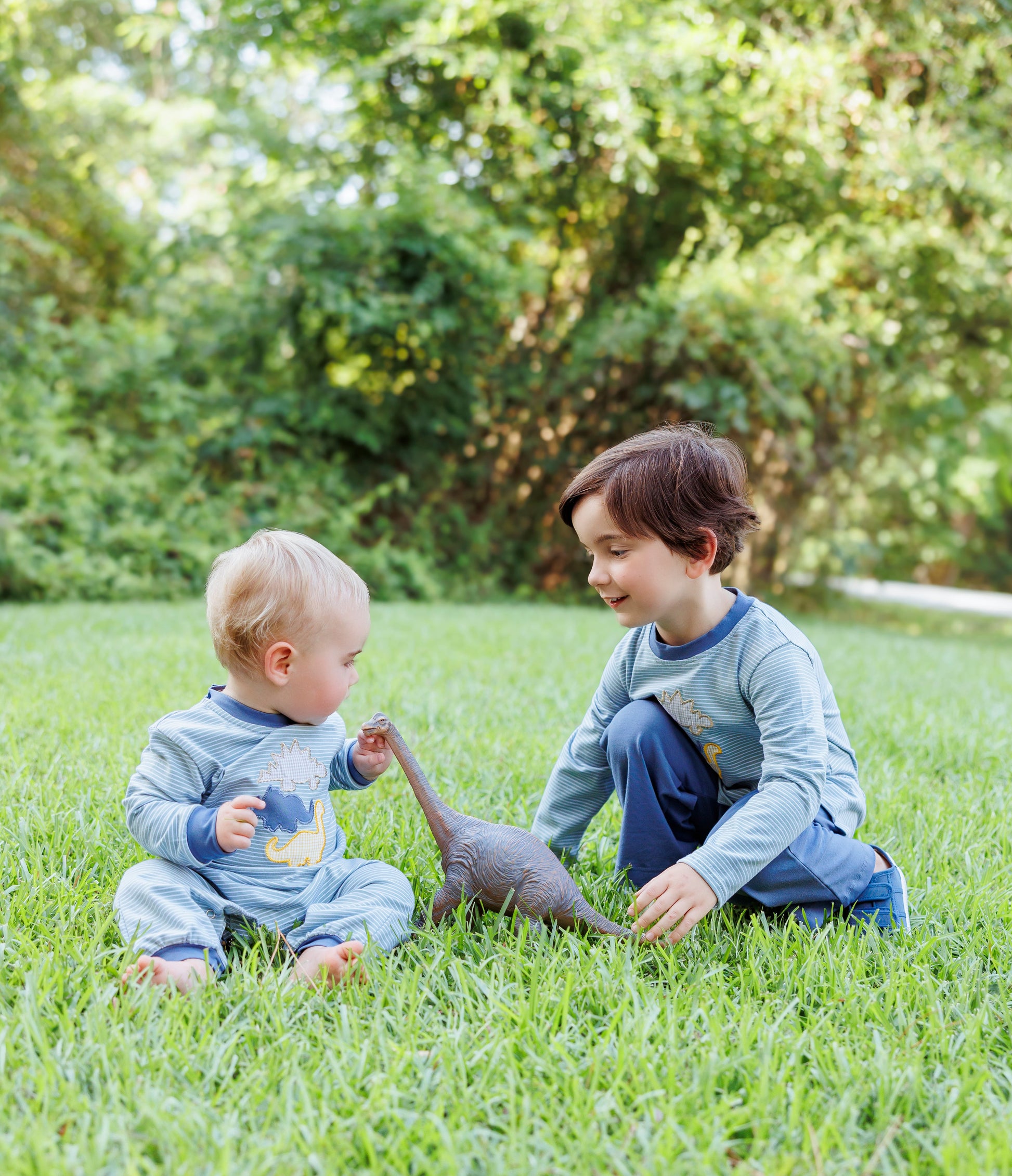 PRE-ORDER | Fall Fossils Pant Set Jellybean by Smock Candy - Persnickety Shop