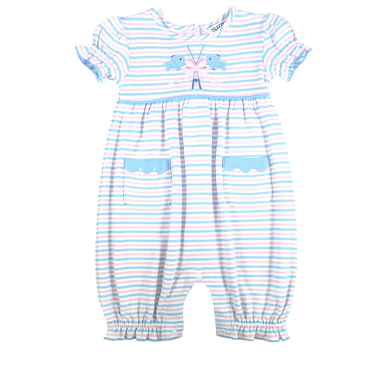 Ishtex Fishing Girls Romper - Persnickety Shop