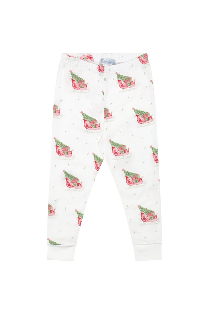 Nellapima Red Merry Sleighs Pajamas - Persnickety Shop