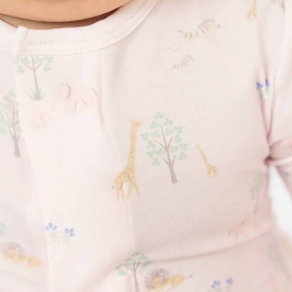 Magnetic Me - Serene Safari Pink Modal Magnetic Convertible Coverall - Persnickety Shop