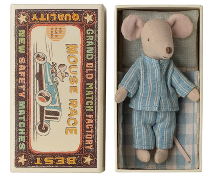 Maileg NEW  Big brother mouse in matchbox 6201