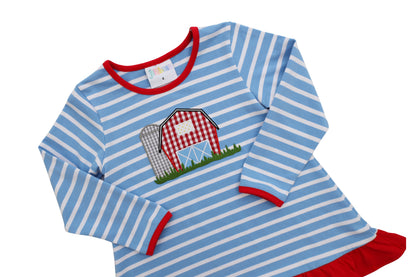 Jellybean by Smock Candy On The Farm Ruffle Pants Set