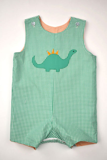 Pumpkins / Dino Reversible Shortall - Funtasia Too - Persnickety Shop