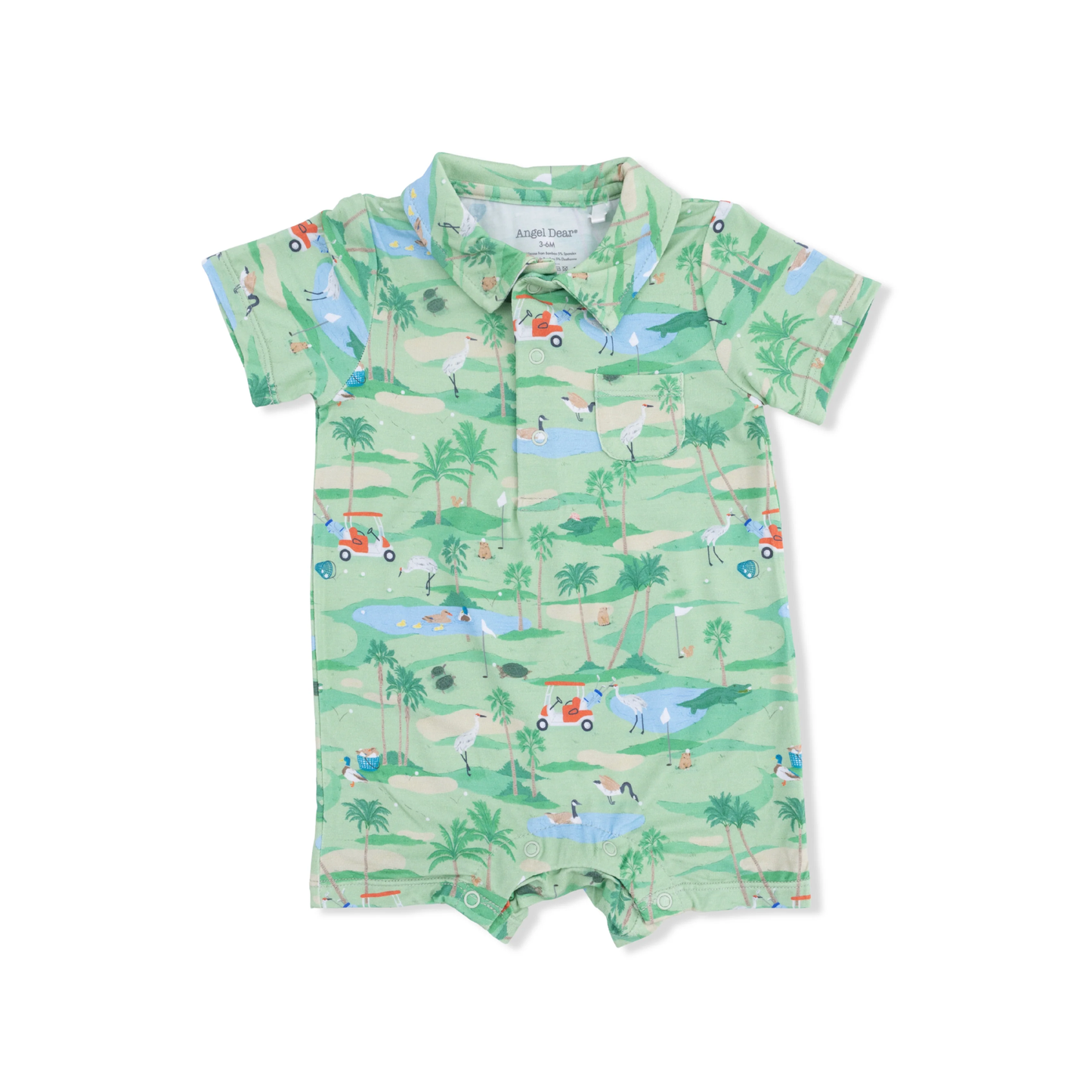 Golf Oasis Animals - Polo Shortie - Persnickety Shop