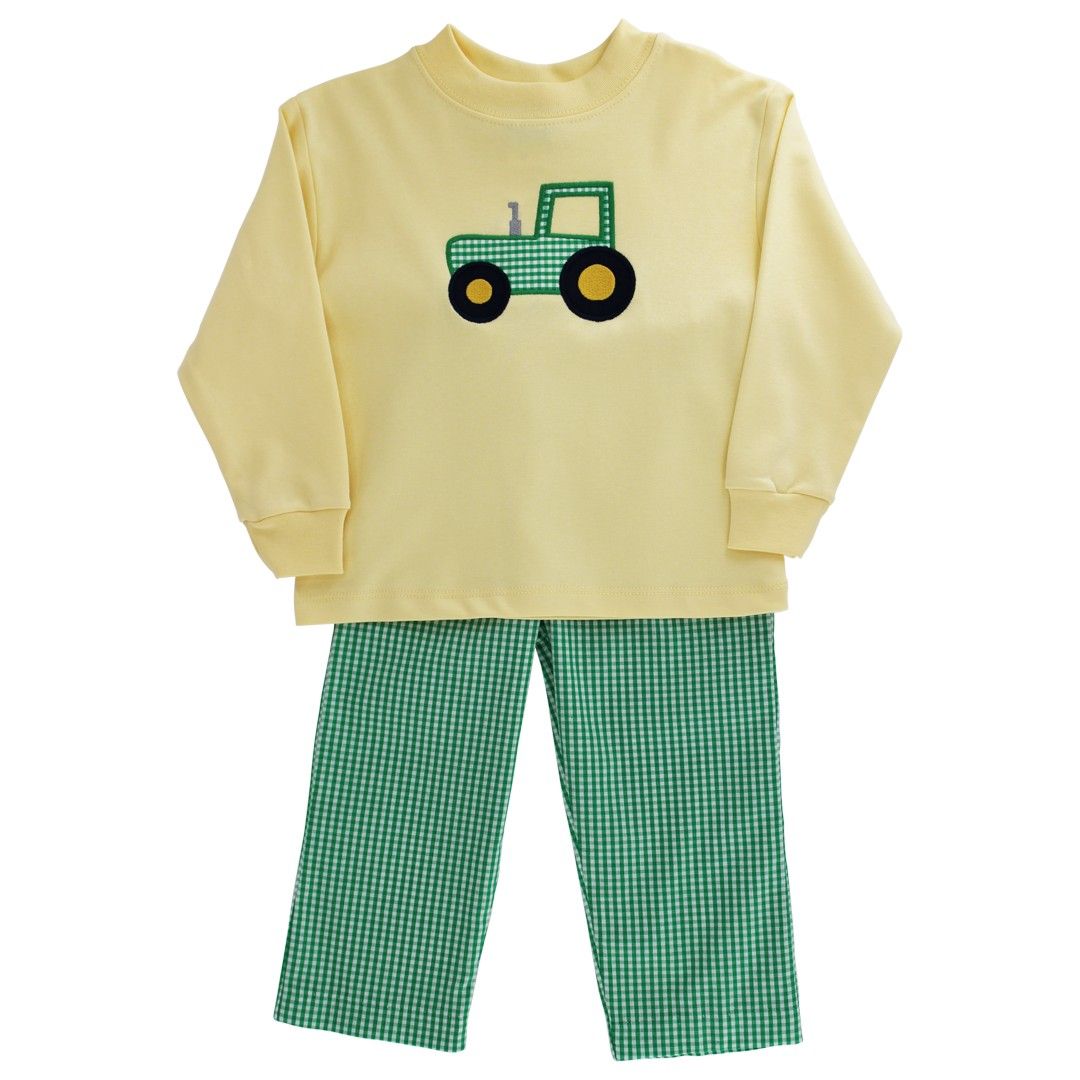 PRE-ORDER PLOW & PLAY BOYS PANT SET - Persnickety Shop