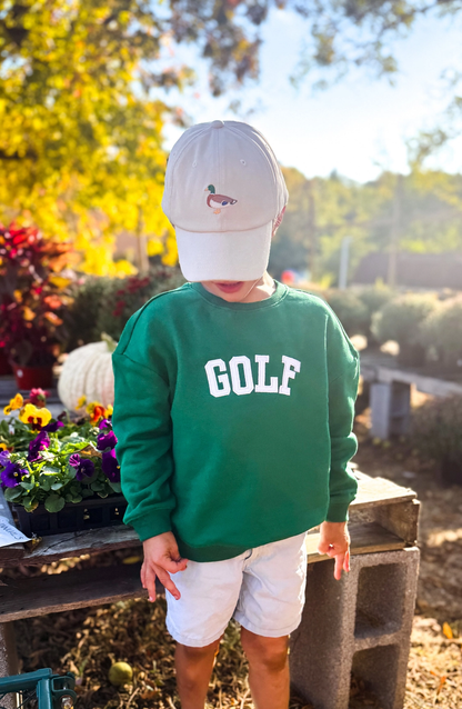 Khaki Mallard Baseball Hat Youth - Persnickety Shop