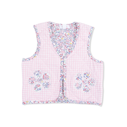 Elizabeth's Garden - Quilted Vest - Persnickety Shop
