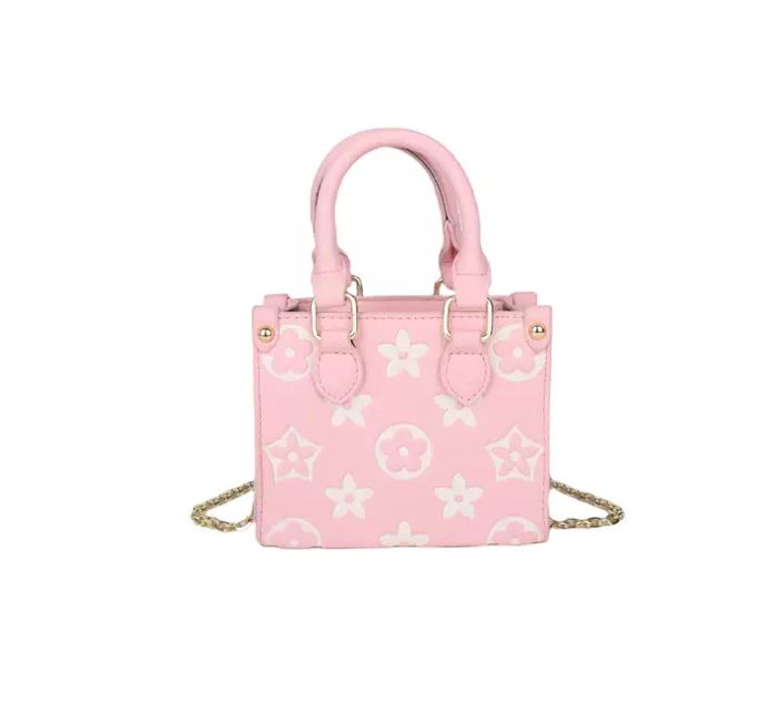 Fashion Printed Mini Tote- CAMEL