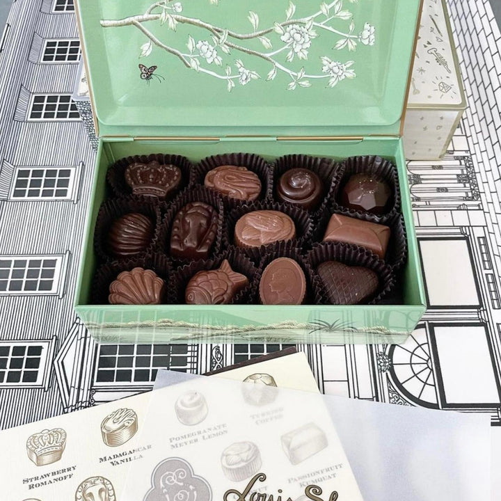 PREORDER Louis Sherry 12-Piece Box of Chocolate Truffle Collection-Gracie Garden by Gracie Studio - Persnickety Shop