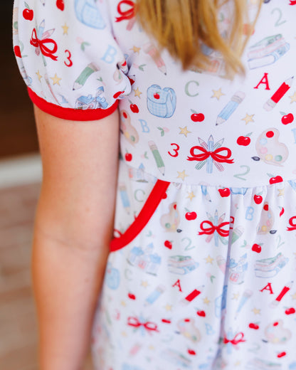 Easy As ABC Pocket Dress - Persnickety Shop