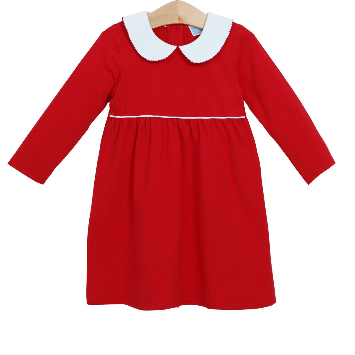 Trotter Street Kids Claire Dress- Red - Persnickety Shop