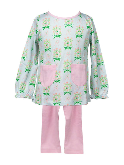 The Proper Peony MARGOT L/S TUNIC SET - Persnickety Shop