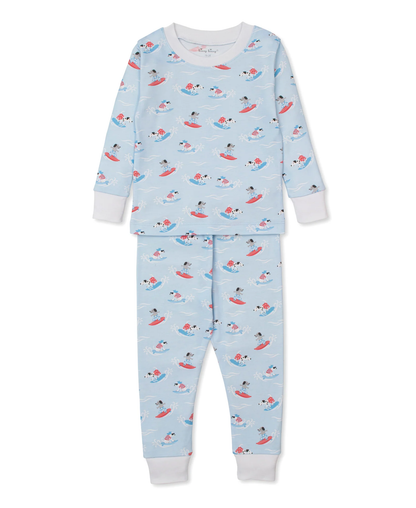 Kissy Kissy PJs  Beach Pups- LONG SLEEVE - Persnickety Shop