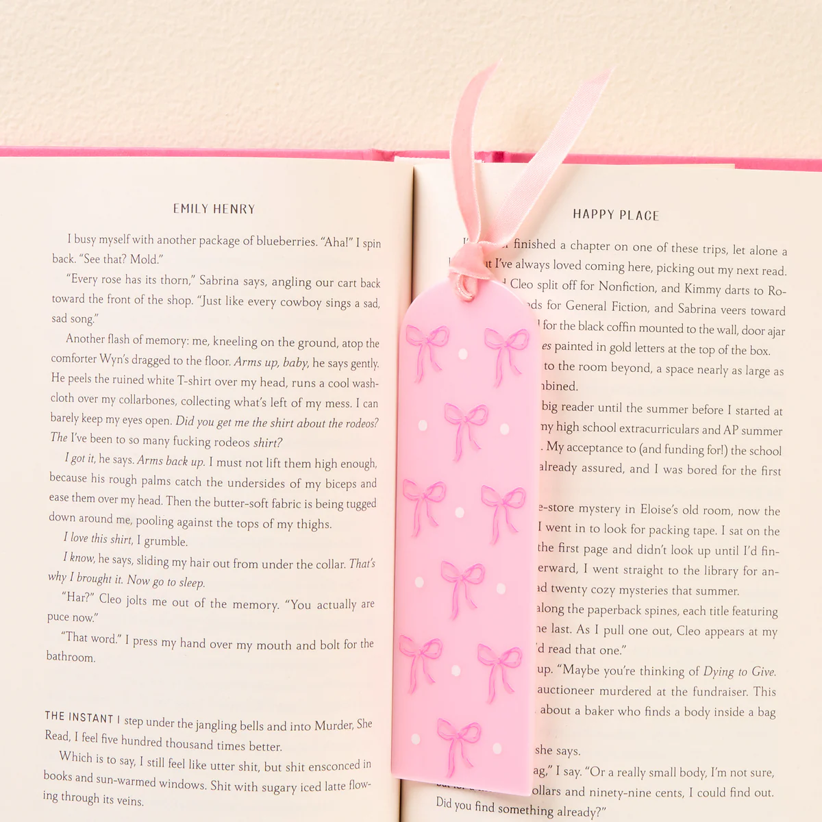 The Darling Effect Acrylic Bookmark - Persnickety Shop
