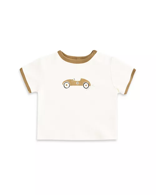 Quincy Mae RINGER TEE RACE CAR - Persnickety Shop