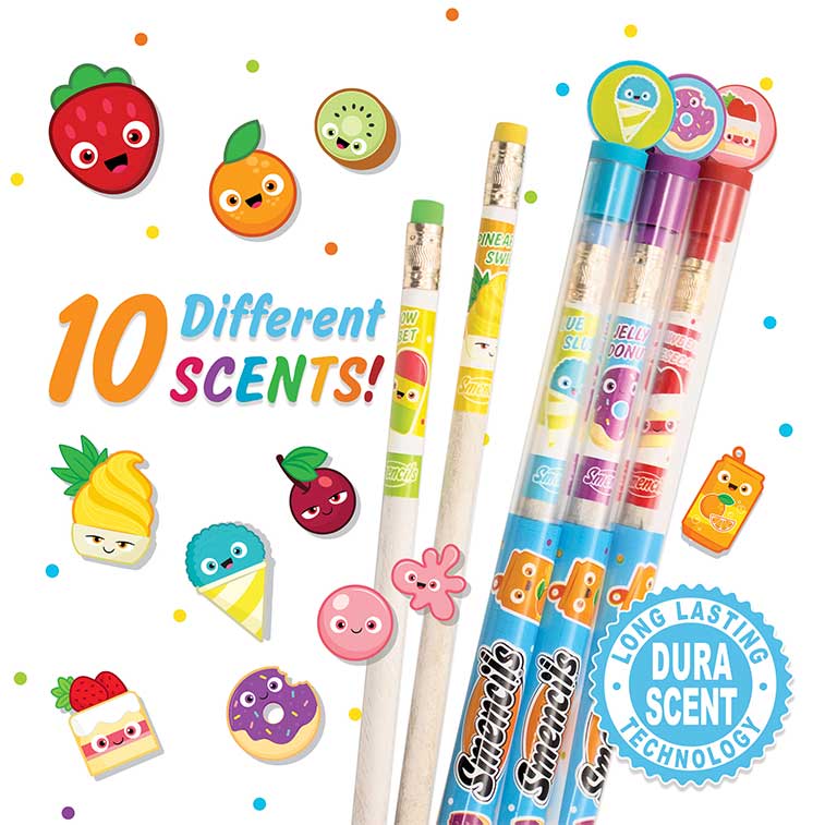 Scentco The Smencils® Gourmet Scented Pencils 10 Pack - Persnickety Shop