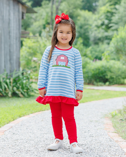 Jellybean by Smock Candy On The Farm Ruffle Pants Set