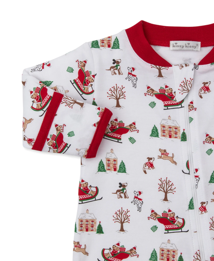Kissy Kissy PJs Up Up & Away ChristmasPajamas - Persnickety Shop