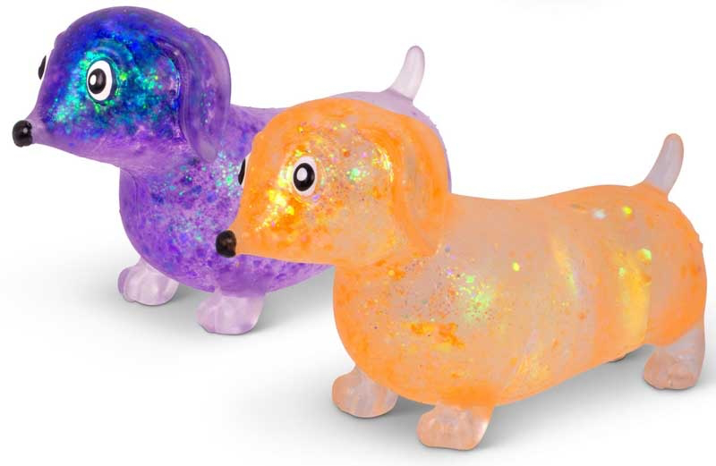 Scrunchems Sugar Sausage Dog Squishy Fidget Toy