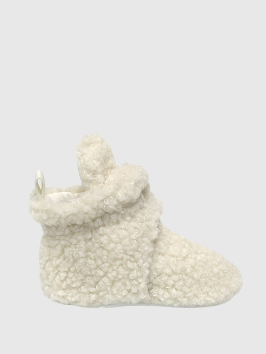 Robeez Baby Sherpa Snap Booties - Persnickety Shop