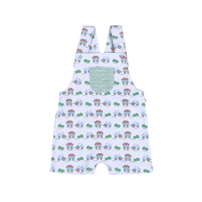 Baby Loren Tractors and Melons Overalls - Persnickety Shop