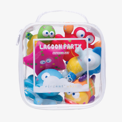 LAGOON PARTY SQUIRTIE BABY BATH TOYS - Persnickety Shop