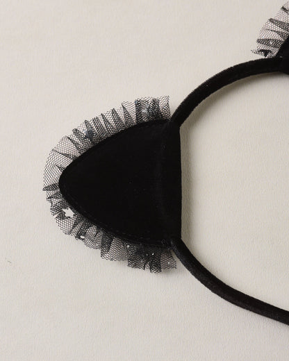 Noralee CAT HEADBAND BLACK