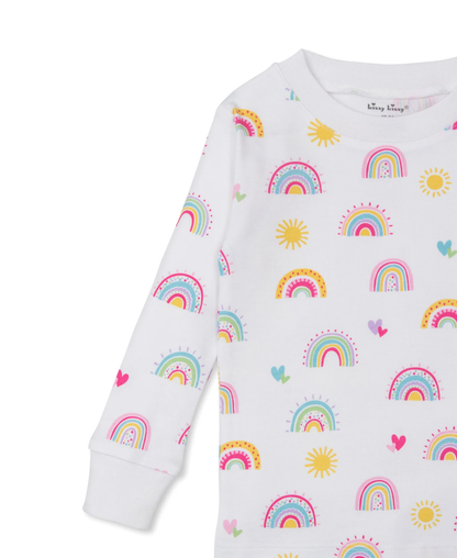 Kissy Kissy PJs  Rainbow Sunshine- LONG SLEEVE - Persnickety Shop