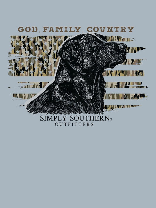 Simply Southern Boys Patriotic/Dog T-Shirt - Persnickety Shop