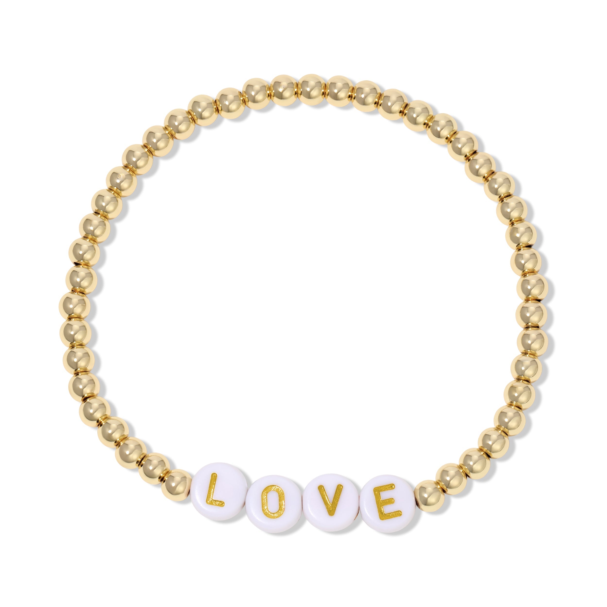 LOVE Beaded Bracelet - Persnickety Shop