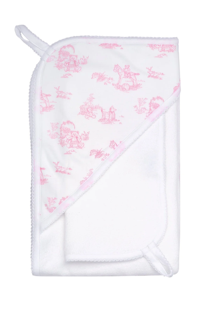 Nella Pima Pink Toile Collection for Baby - Persnickety Shop