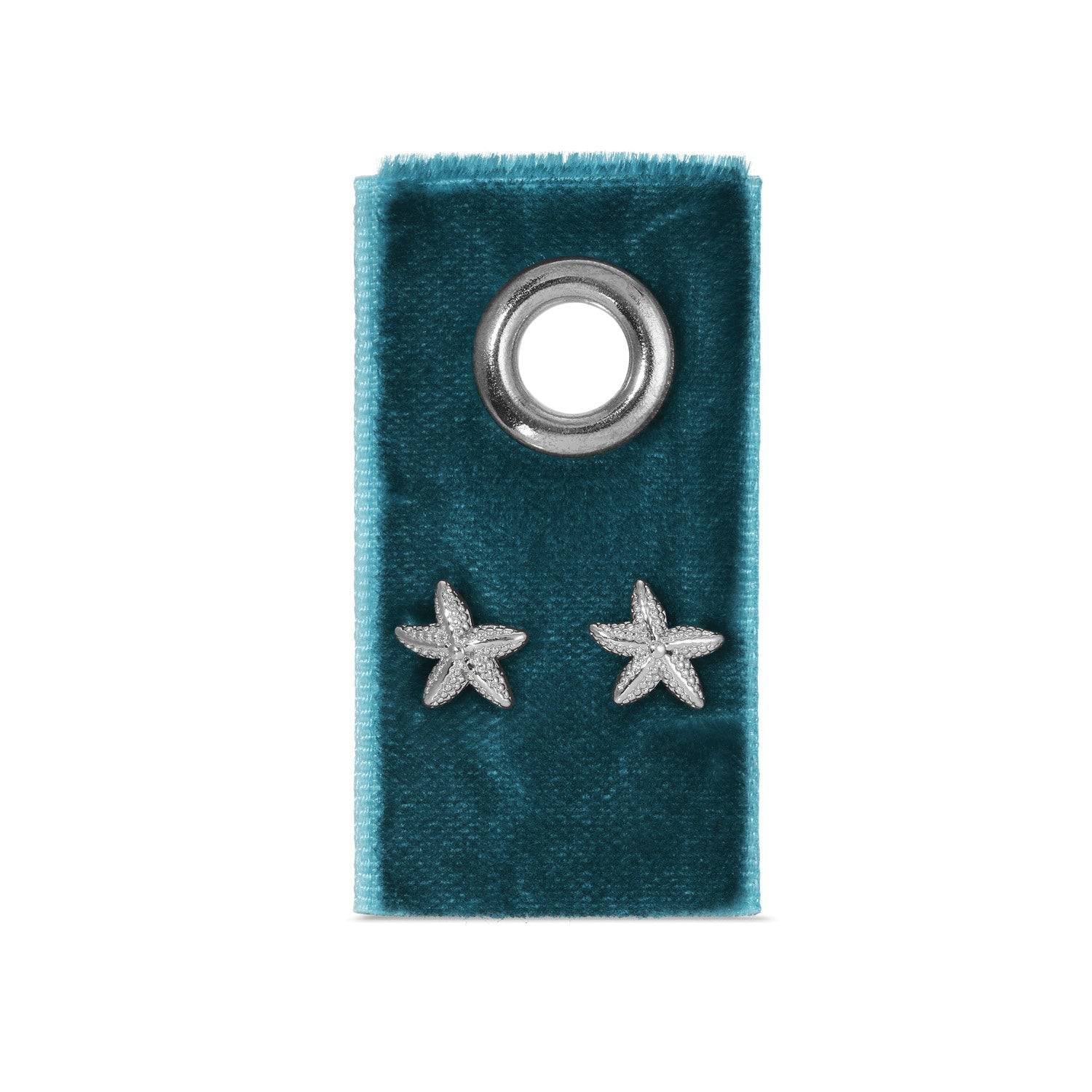 Starfish Studs on Velvet Gift Tag - Persnickety Shop