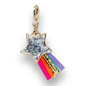 CHARM ITGold Glitter Shooting Star Charm - Persnickety Shop