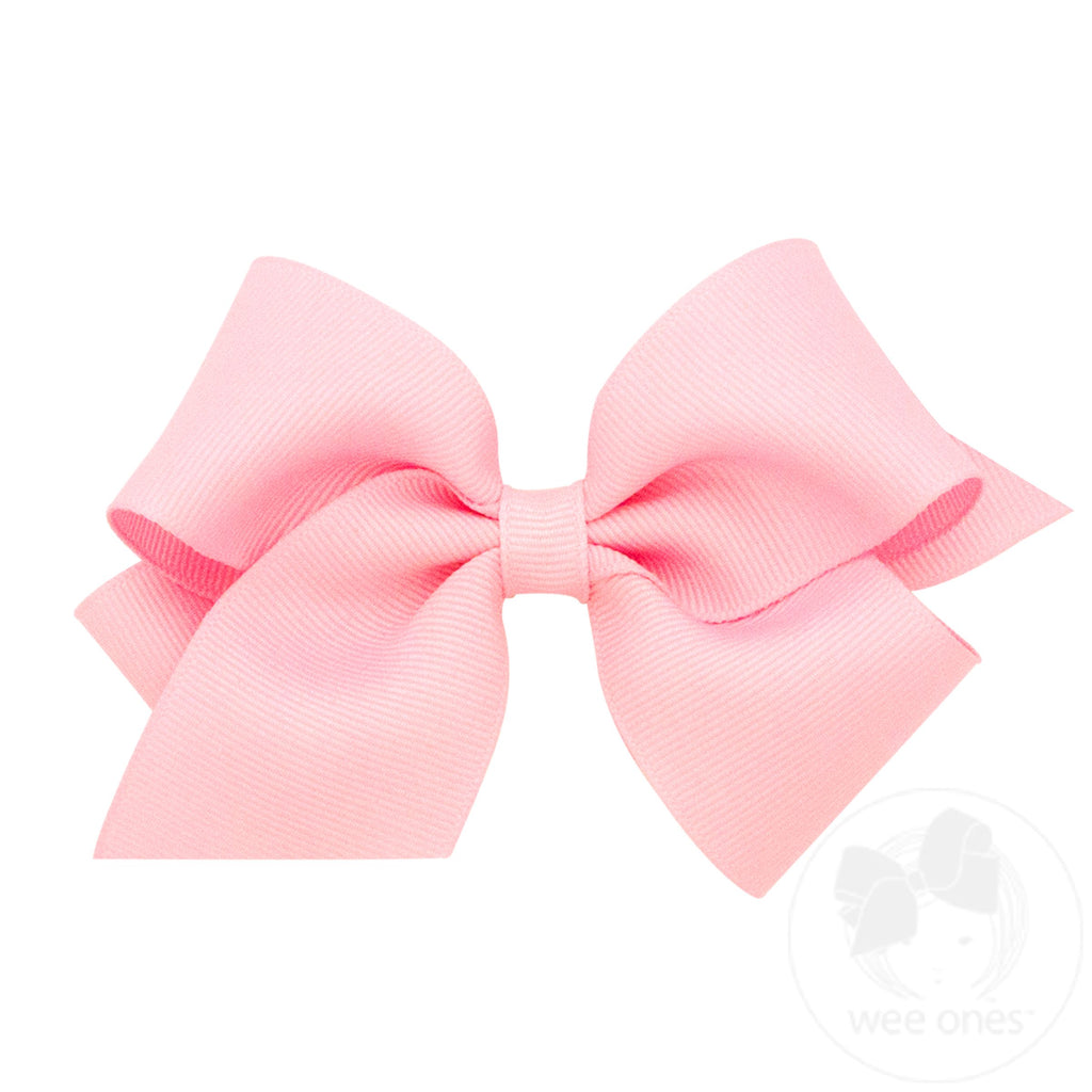 Small Classic Grosgrain Hair Bow (Plain Wrap)