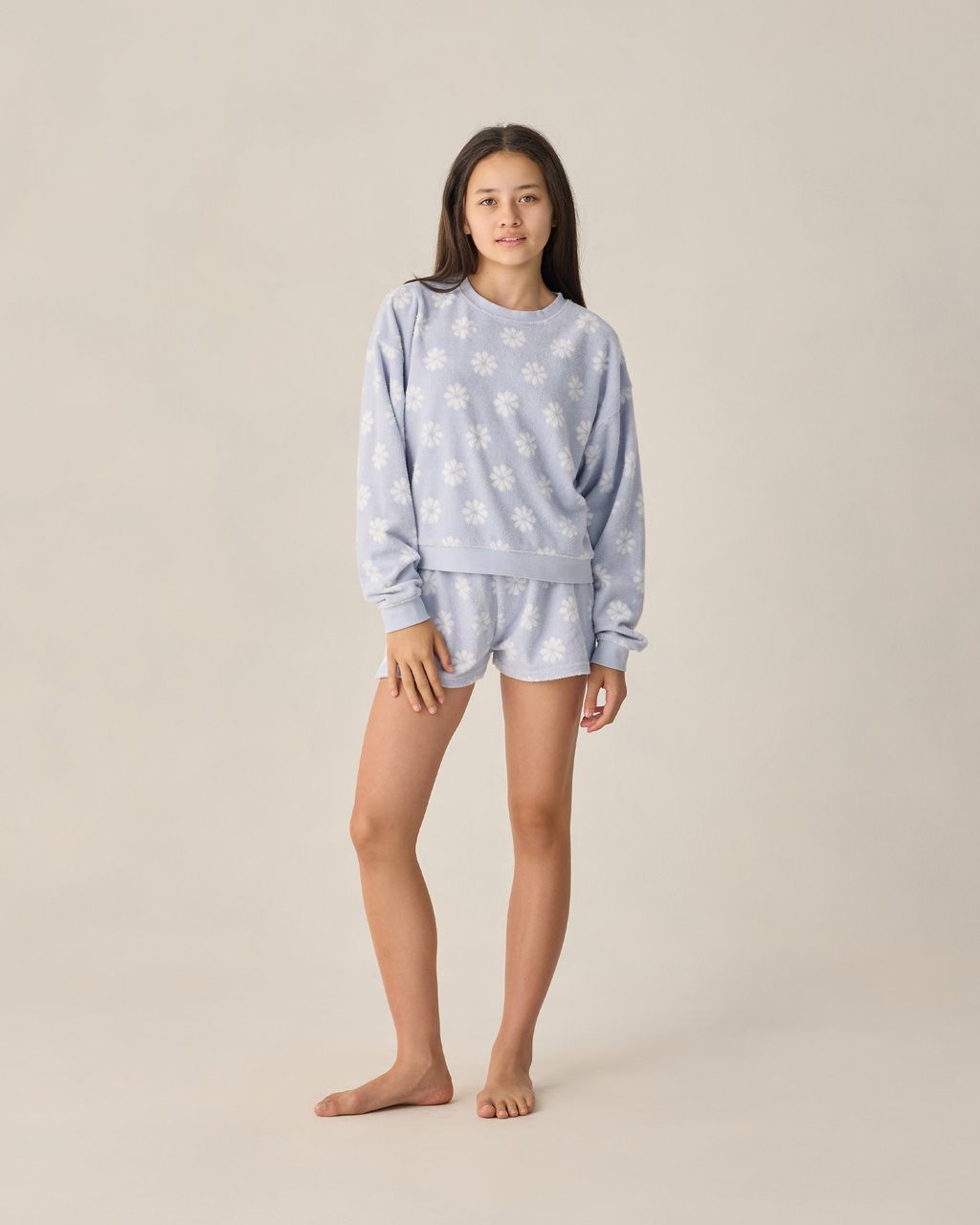 TEEN KARLI SET PERIWINKLE DAISY - Persnickety Shop