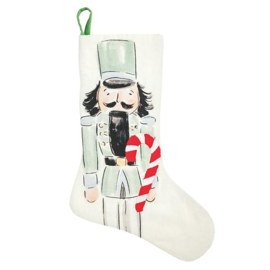 NUTCRACKER EMBROIDERED STOCKING
